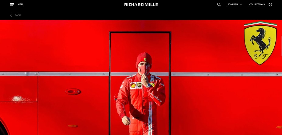 瑞士腕表品牌 Richard Mille 成為法拉利新一任合作伙伴