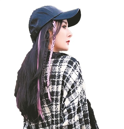 彩色“假發(fā)片”正流行，真香！