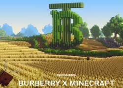 Burberry與游戲《我的世界》跨界合作